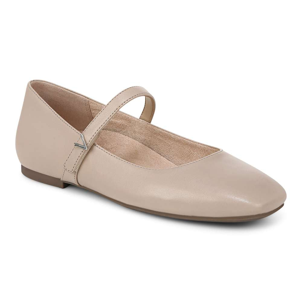 Alameda Mary Jane Flat - Oatmeal