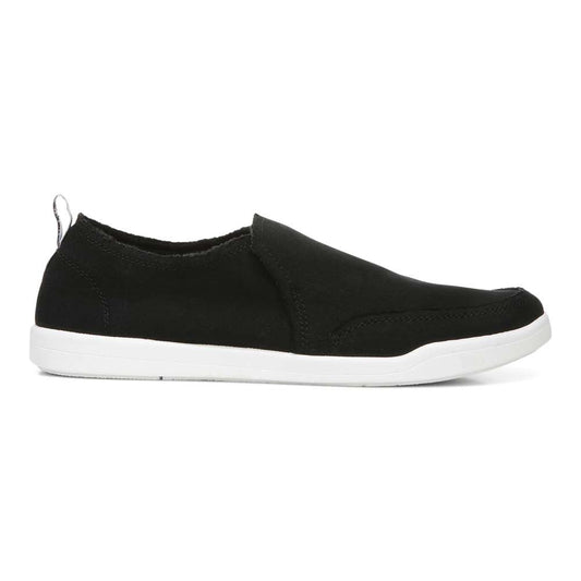 Malibu Slip-On Sneaker - Black Canvas
