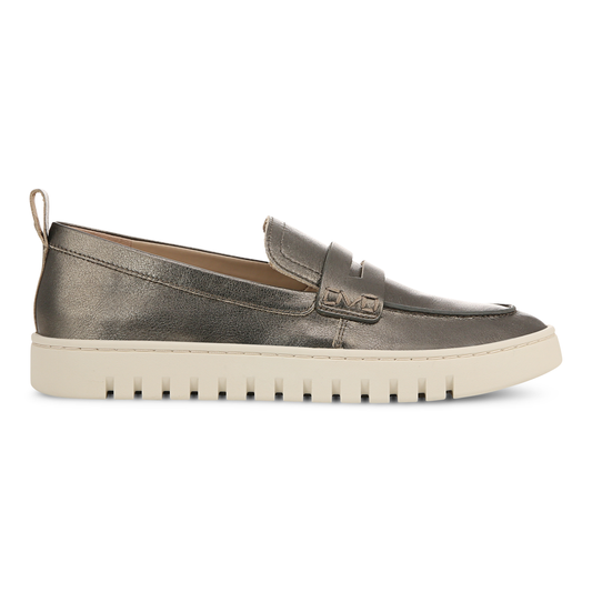 Uptown Loafer - Gunmetal Leather
