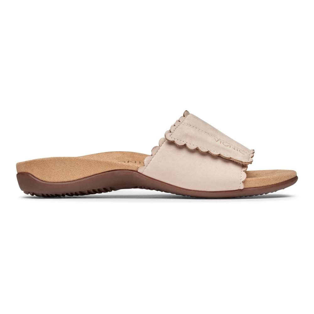 Florence Slide Sandal - Light Pink