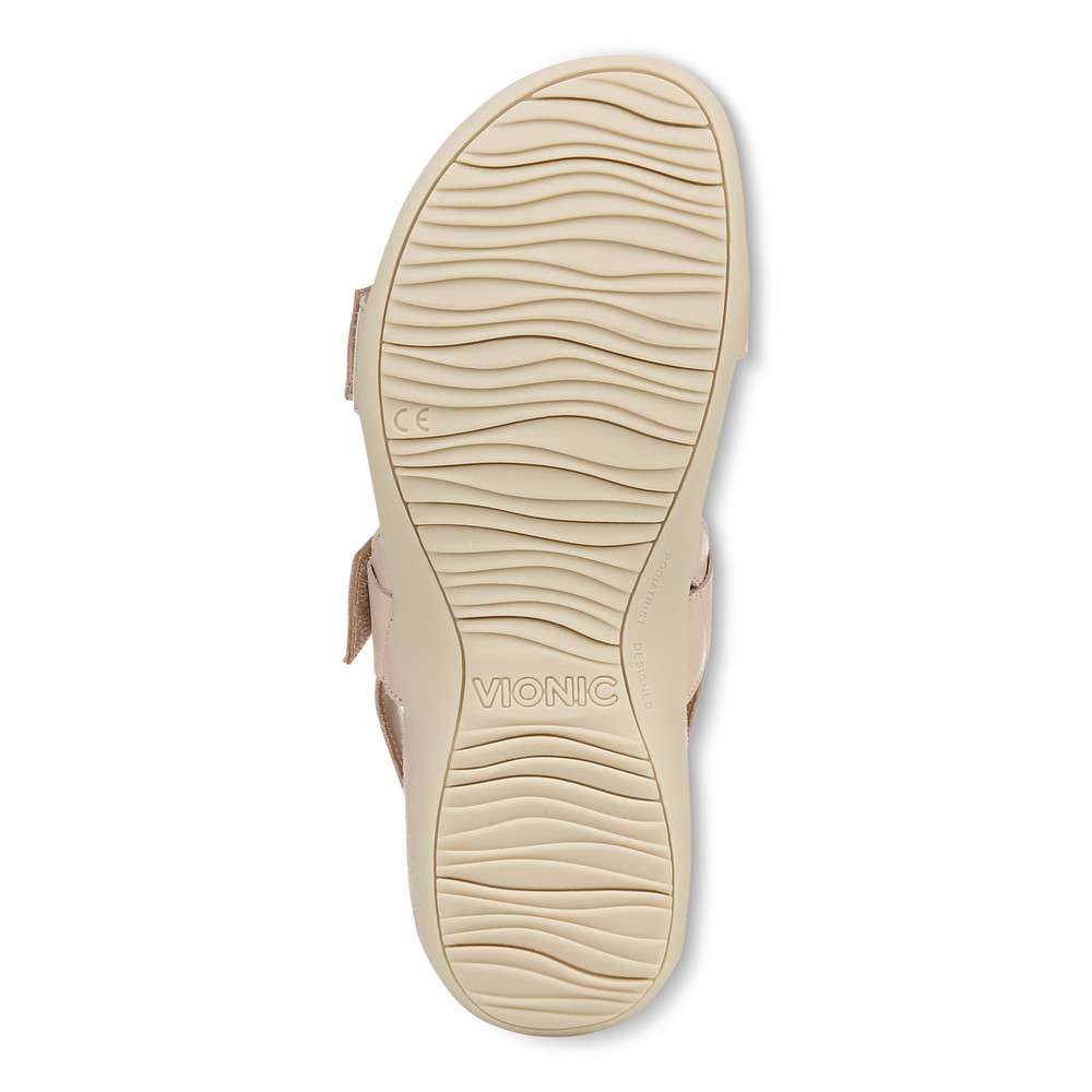 Reese Backstrap Sandal - Cameo Rose