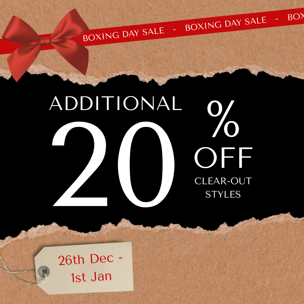 Boxing Day - Further 20% OFF End of Season & Outlet
