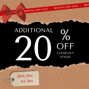 Boxing Day - Further 20% OFF End of Season & Outlet