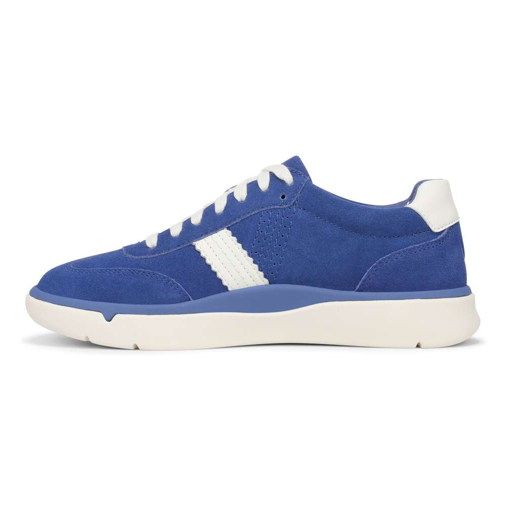 City Walk Casual Sneaker - Blue Suede