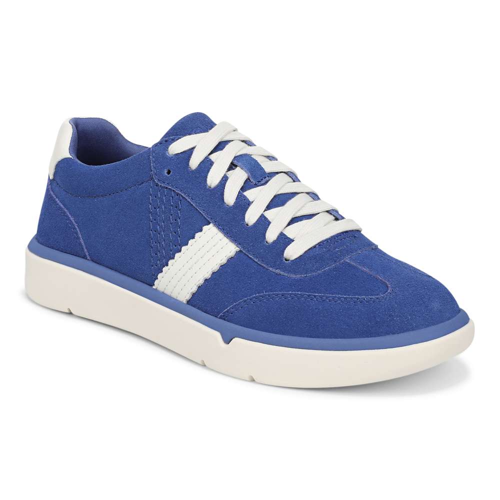 City Walk Casual Sneaker - Blue Suede