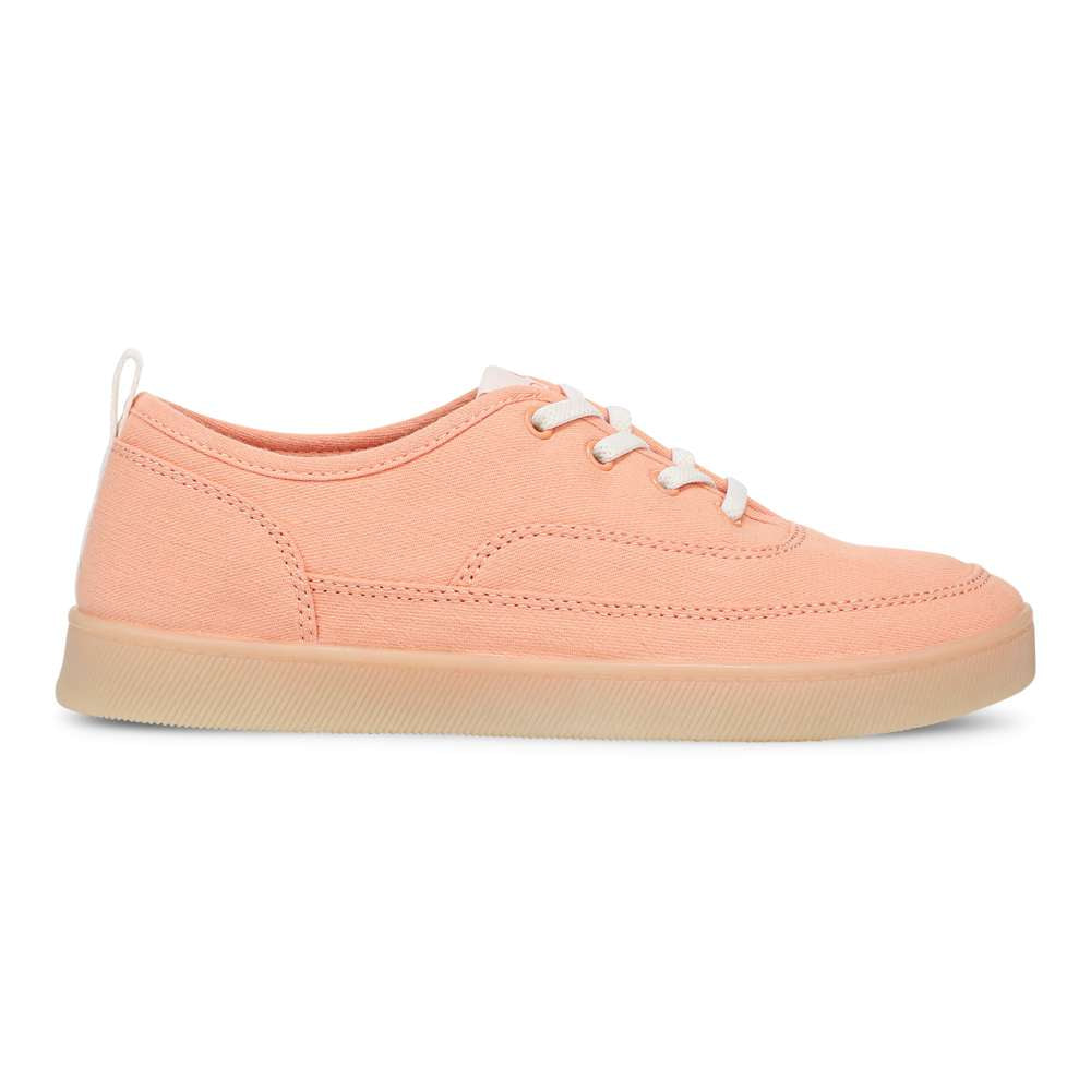 Cyan Slip-On Casual Sneaker - Shell Coral
