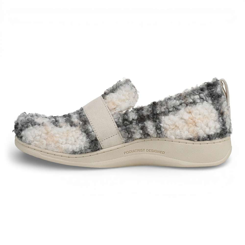 Imogen Slipper - Cream Multi