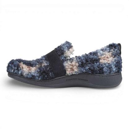 Imogen Slipper - Navy Multi