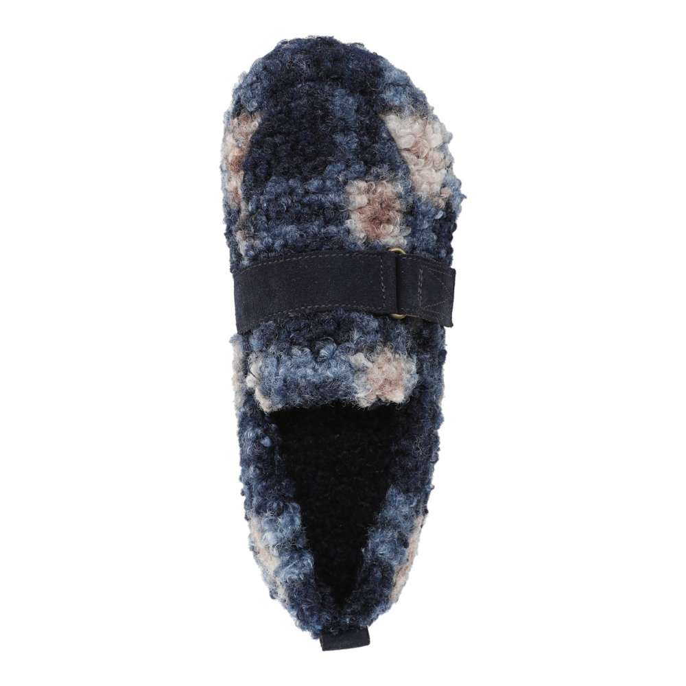 Imogen Slipper - Navy Multi