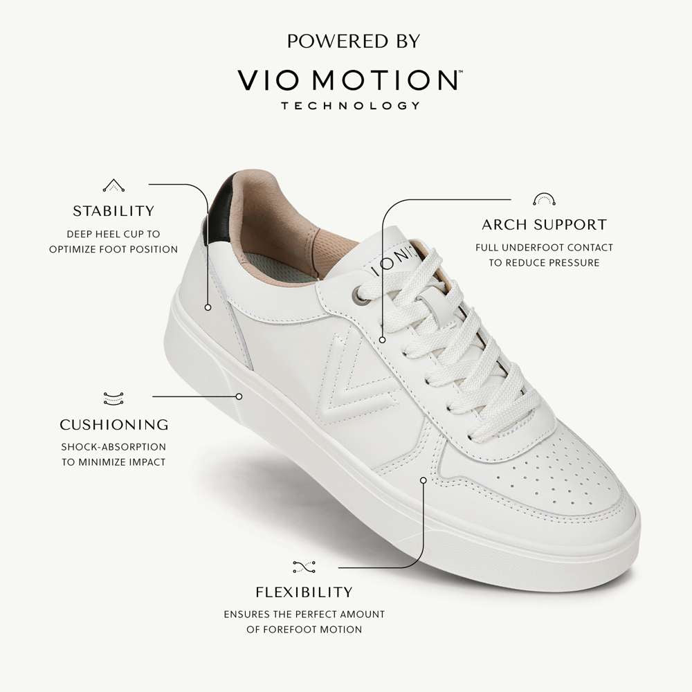 Kimmie Court Sneaker - Cream Red