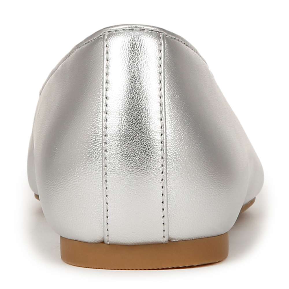 Klara Ballet Flat - Silver Leather