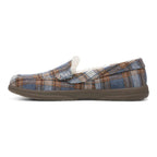 Lynez Slipper - Blue Plaid