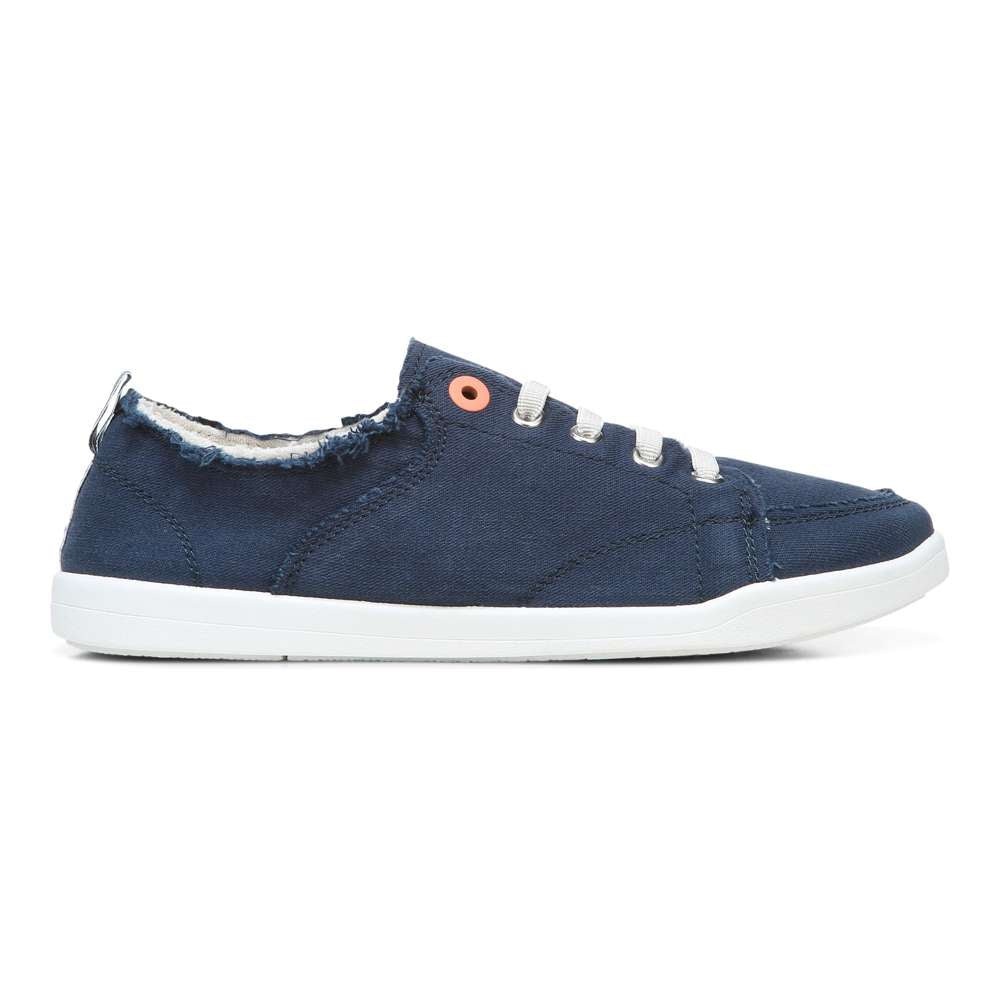 Vionic Women's Beach Pismo Canvas Sneakers, Black, Size M 7 Vionic Women's Beach Pismo Canvas Sneakers, Black, Size M 7