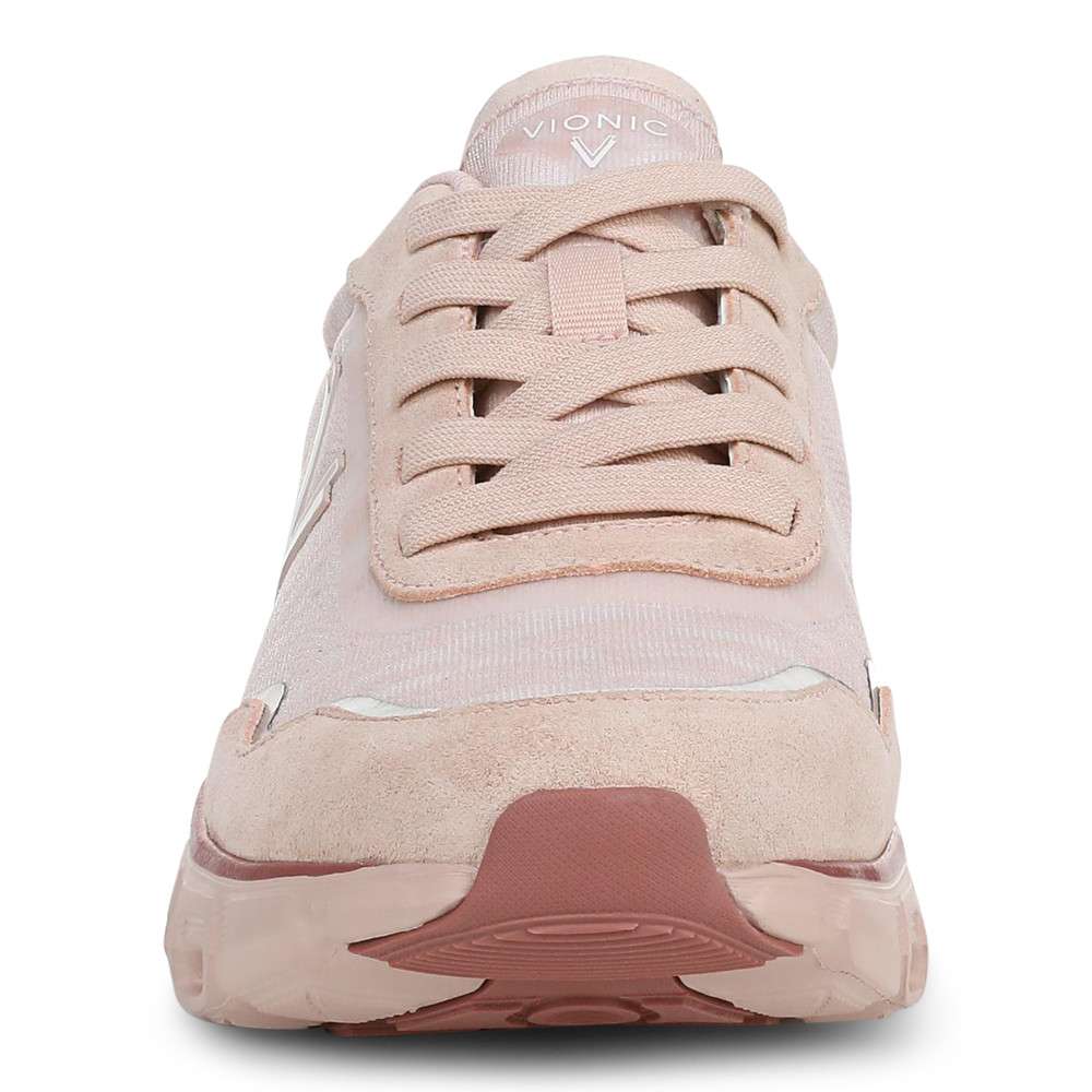 Presley Lace-Up Sneaker - Cameo Rose