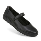 Uptown Mary-Jane - Black Leather