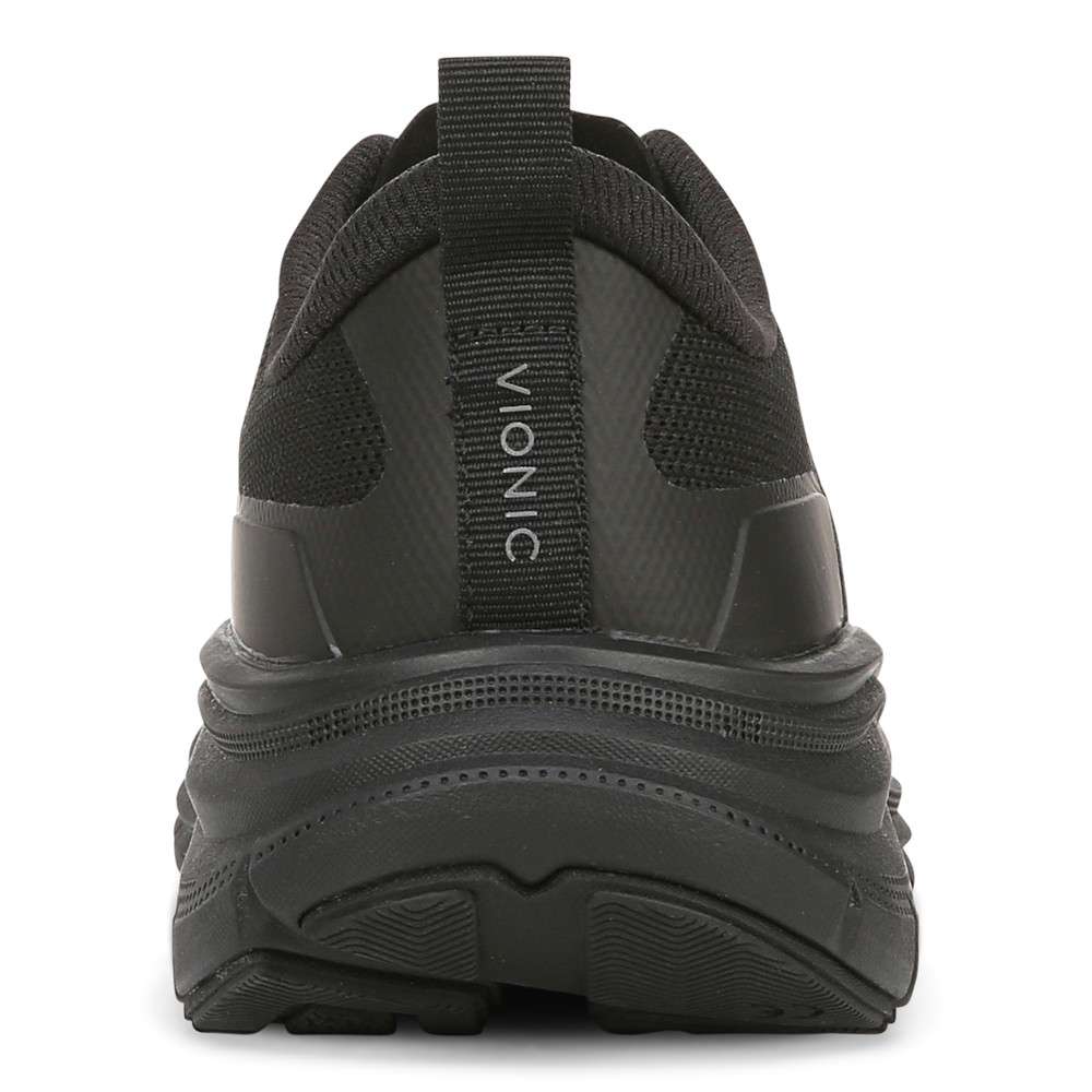 Walk Max Lace-Up Sneaker - Black