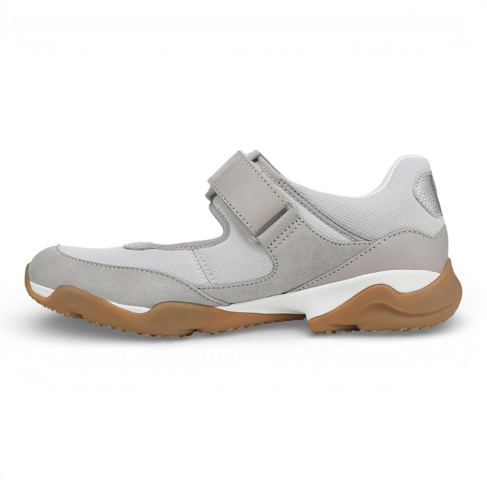 Walk Slim Giselle Mary-Jane - Grey/Silver