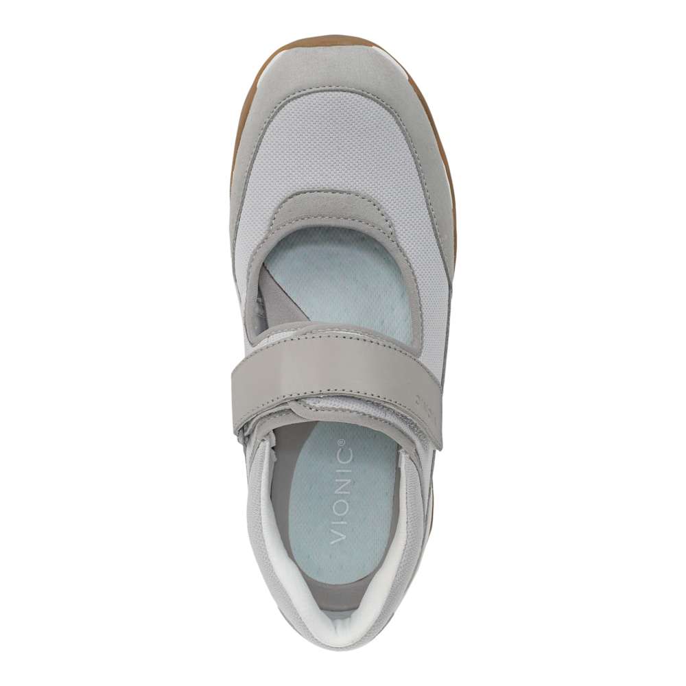 Walk Slim Giselle Mary-Jane - Grey/Silver