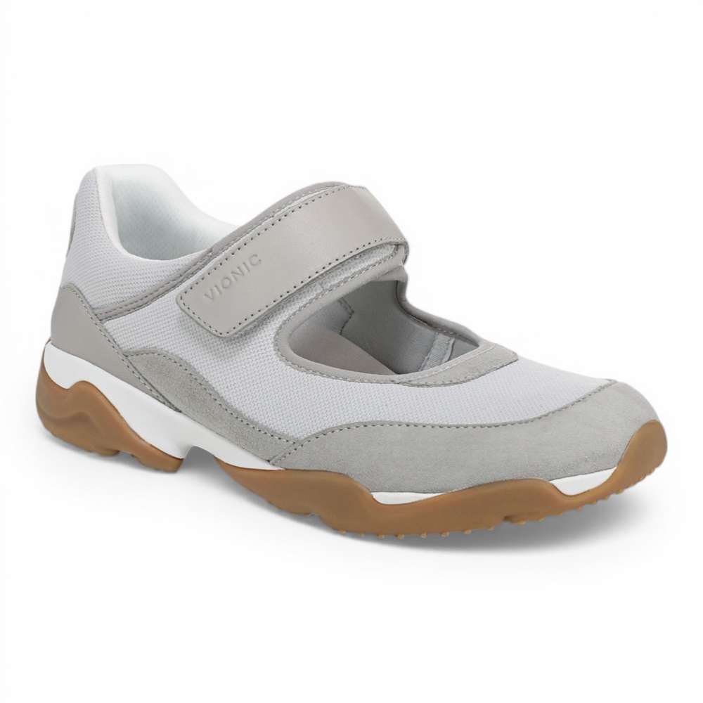 Walk Slim Giselle Mary-Jane - Grey/Silver