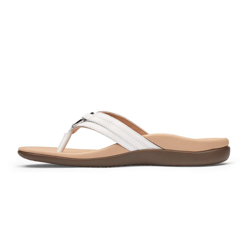 Tide Aloe Toe Post - White