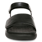 Awaken Recovery Sandal - Black Leather