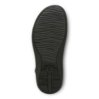 Awaken Recovery Sandal - Black Leather