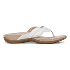 Bella Braid Toe Post Sandal - White