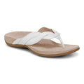 Bella Braid Toe Post Sandal - White