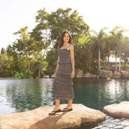 Bella Toe Post Sandal - Black