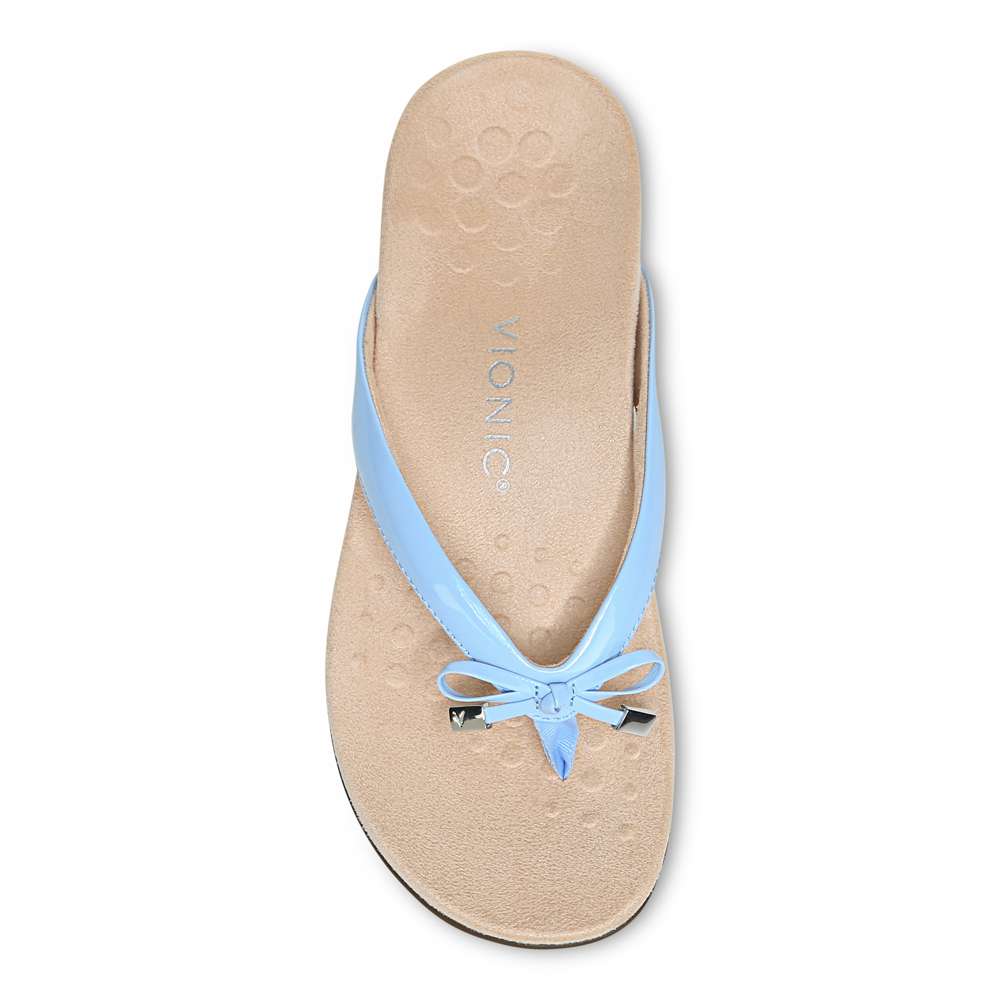 Bella Toe Post Sandal - Blue Bell