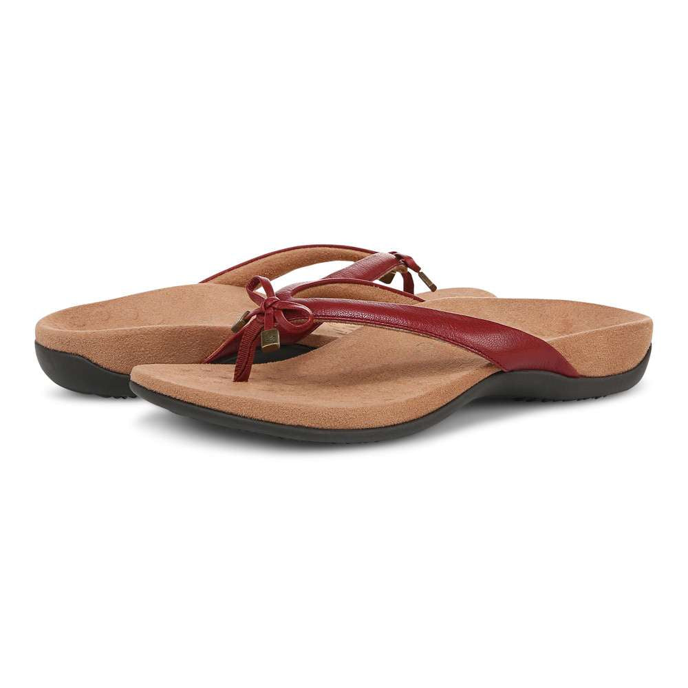 Bella Toe Post Sandal - Syrah