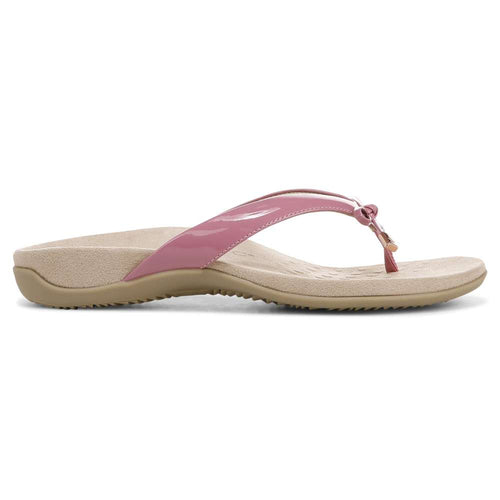 Bella Toe Post Sandal - Rhubarb