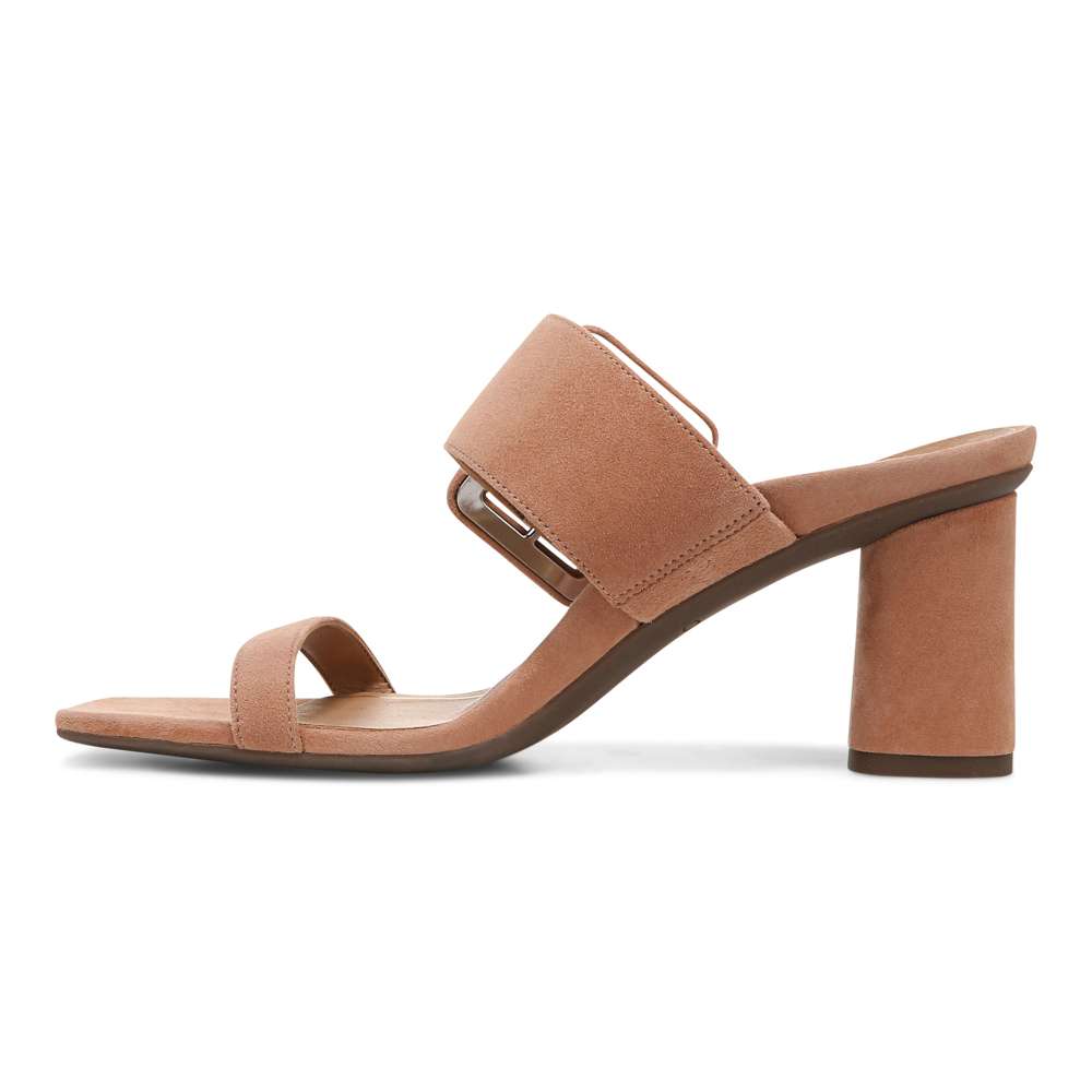 Brookell Heeled Sandal - Macaroon