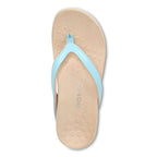 Dillon Toe Post Sandal - Porcelain Blue