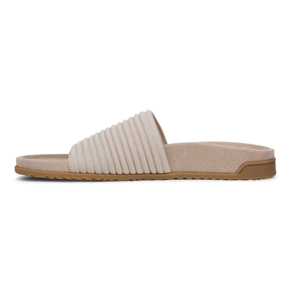 Evie Knit Slide - Cream