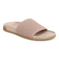 Evie Knit Slide - Tan/Gold