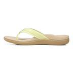 Islander Toe Post Sandal - Pale Lime