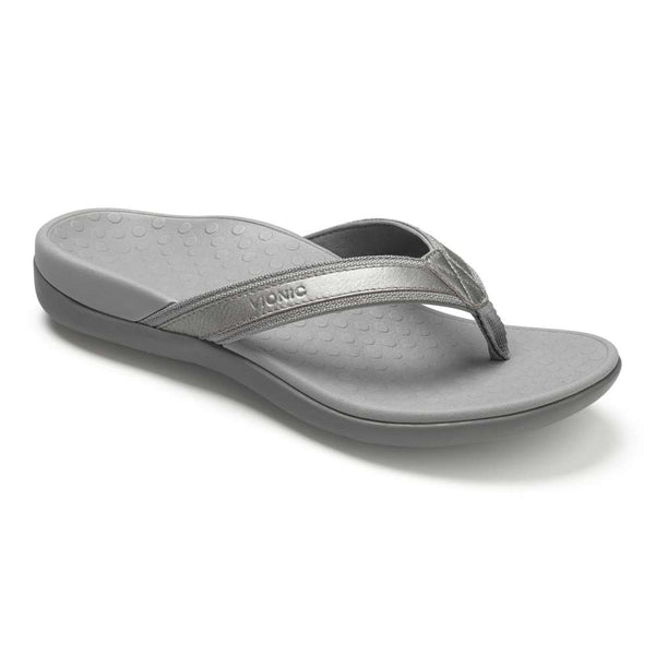 Islander Toe Post Sandal - Pewter
