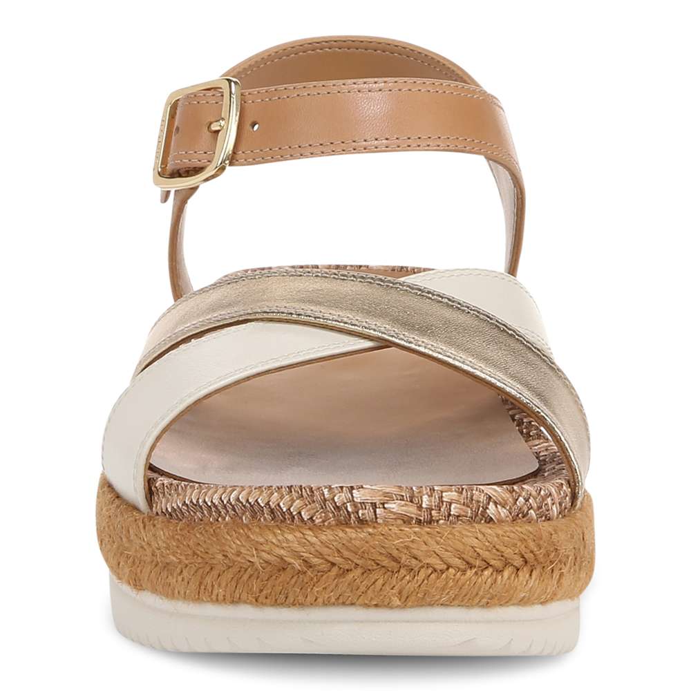 Mar Platform Sandal - Camel/Gold