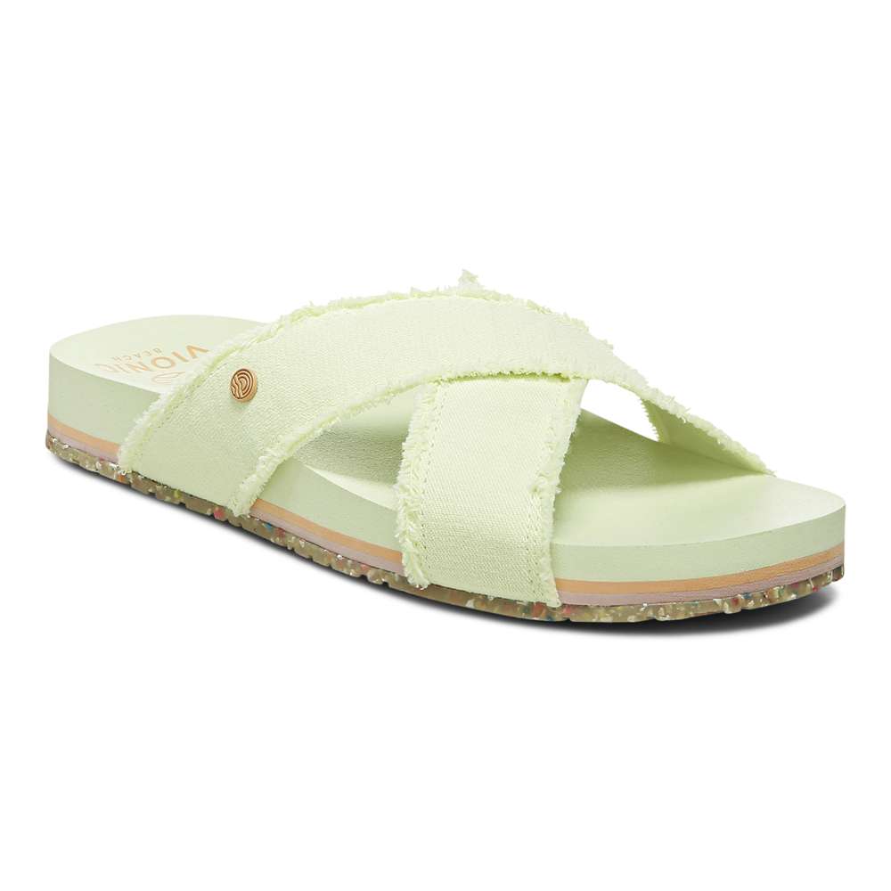 Panama Beach Slide - Lime