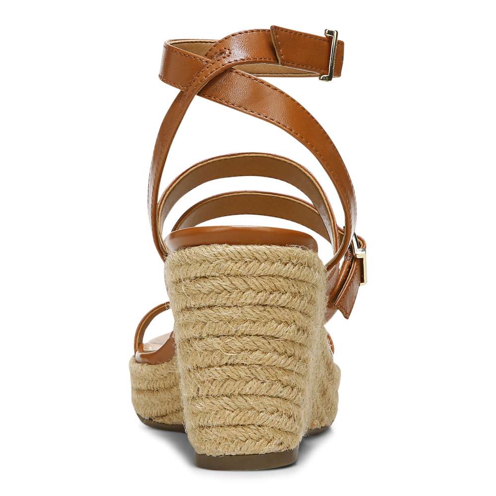 Sabina Wedge - Tan