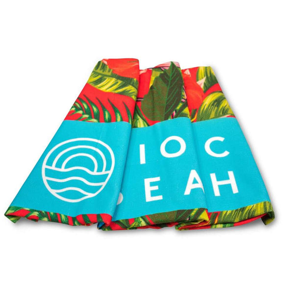 Vionic Beach Towel - Red/Blue