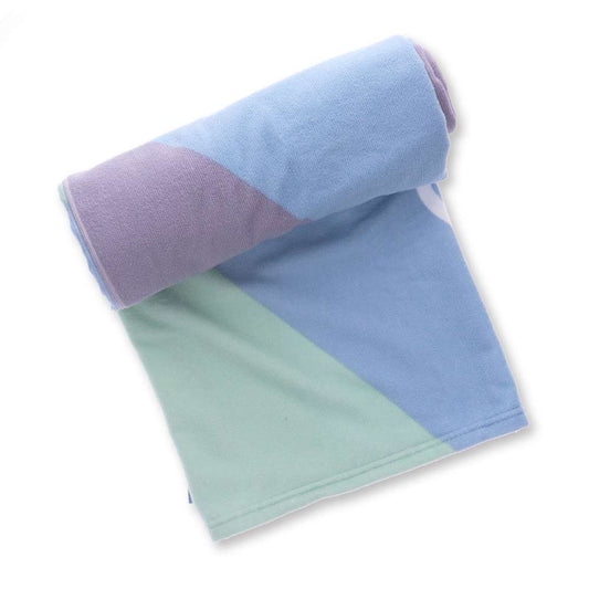 Beach Towel - Blue/Green/Purple