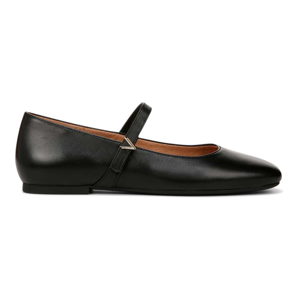 Alameda Mary-Jane Flat - Black