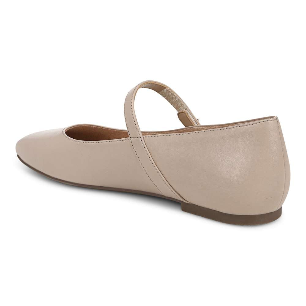 Alameda Mary-Jane Flat - Oatmeal