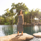 Bella Toe Post Sandal - Black