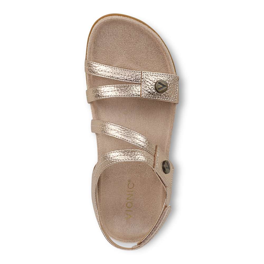 Essie Strappy Sandal - Bronze