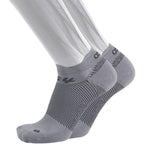 No Show Plantar Fasciitis Compression Socks (FS4) - Grey
