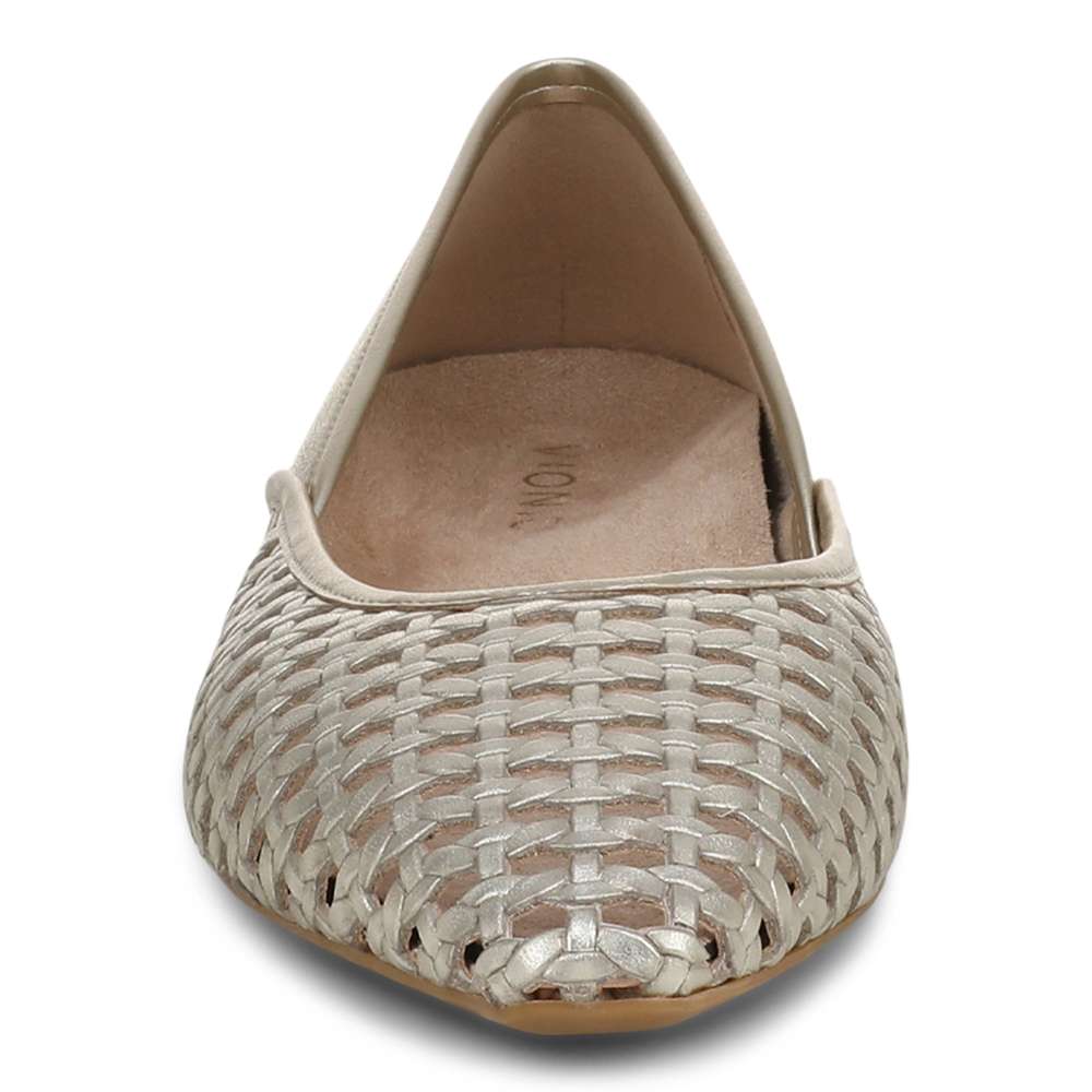 Gracia Woven Flat - Gold