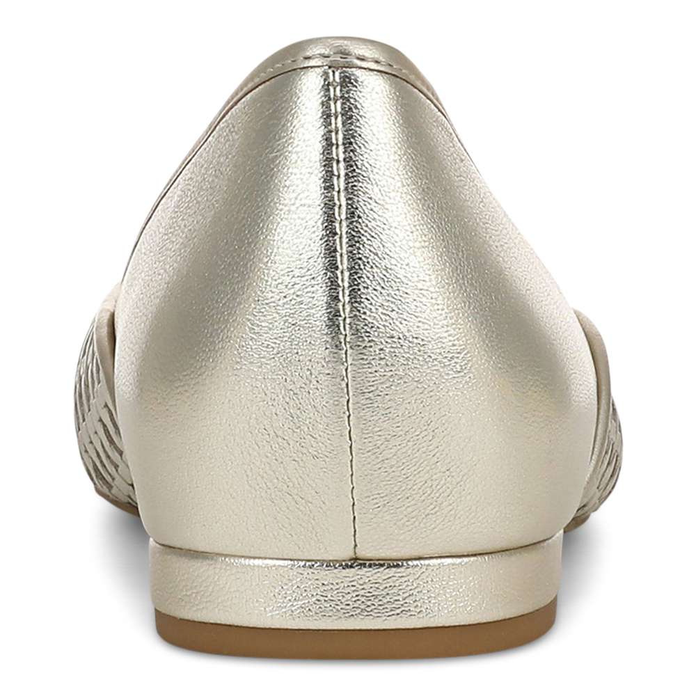 Gracia Woven Flat - Gold